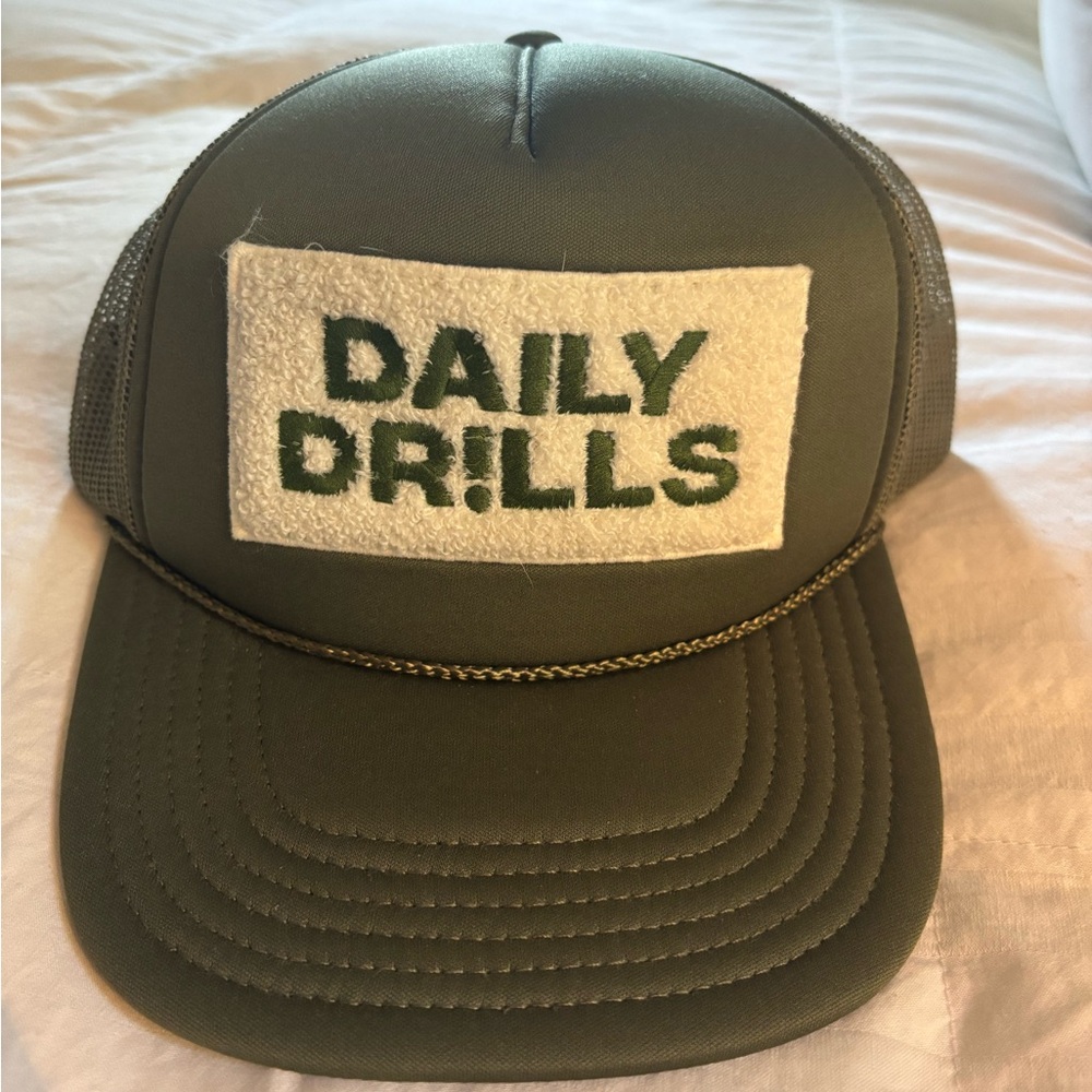 Daily Drills Patch logo Trucker